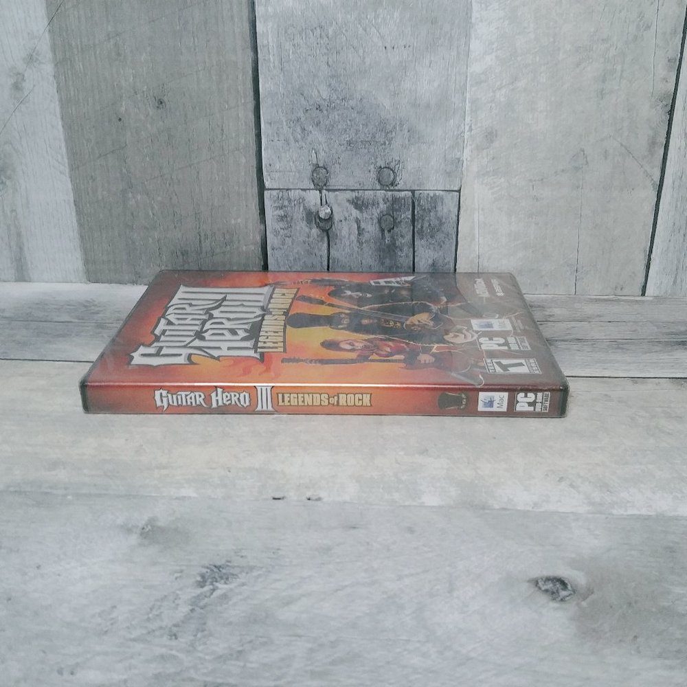 SOLD ✨️Guitar Hero 3 III Legends of Rock PC Computer Windows/Mac Game New Sealed - Picture 3 of 4